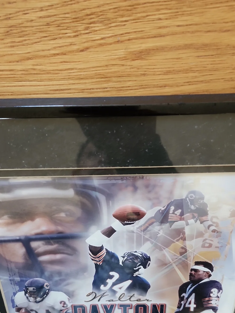 Walter Payton Framed Sports Wall Decor - Official NFL photo